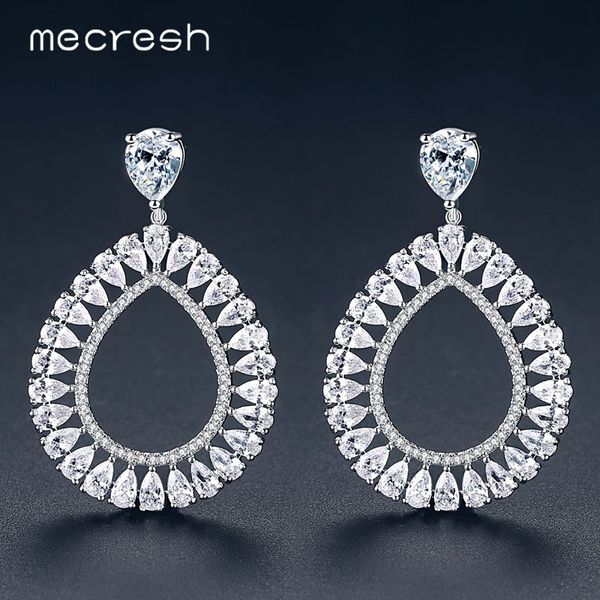 dangle & chandelier mecresh 3 colors teardrop cubic zirconia women statement earrings 2021 wedding engagement party bridal jewelry meh1050, Silver
dangle & chandelier mecresh 3 colors teardrop cubic zirconia women statement earrings 2021 wedding engagement party bridal jewelry meh1050, Silver