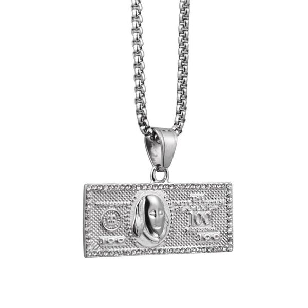 pendant necklaces 2021 goofan stainless steel necklace pendants fashion personality choker men's and women's gifts 100 dollars 206, Silver
pendant necklaces 2021 goofan stainless steel necklace pendants fashion personality choker men's and women's gifts 100 dollars 206, Silver