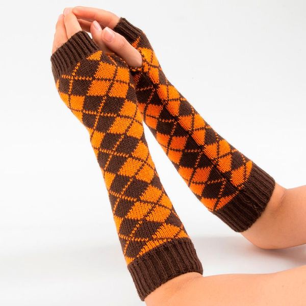 five fingers gloves women arm warmer winter fashion finger rhombus knitted mitten long wrist fingerless glove 10.9, Blue;gray
five fingers gloves women arm warmer winter fashion finger rhombus knitted mitten long wrist fingerless glove 10.9, Blue;gray