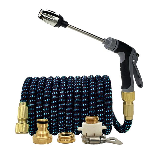 high pressure water gun hose light and wear-resistant expandable hose gardening watering multifunctional sprinkler
high pressure water gun hose light and wear-resistant expandable hose gardening watering multifunctional sprinkler
