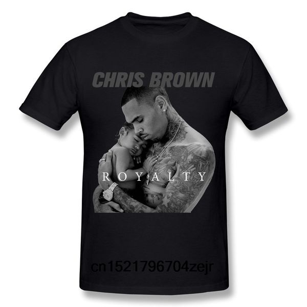 men t shirt t shirt - chris brown-royalty black funny t-shirt novelty tshirt women