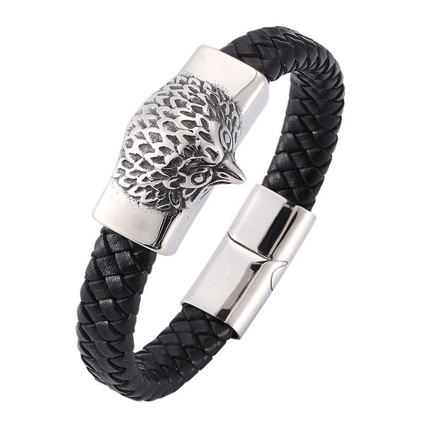 fashion jewelry men women sparrow bracelet black leather bracelet charm steel clasp bangle & gift c0283, Golden;silver
fashion jewelry men women sparrow bracelet black leather bracelet charm steel clasp bangle & gift c0283, Golden;silver