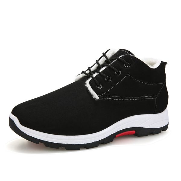 boots men non-slip snow ankle fashion fur winter keep warm man sneakers work shoes rtg5, Black
boots men non-slip snow ankle fashion fur winter keep warm man sneakers work shoes rtg5, Black