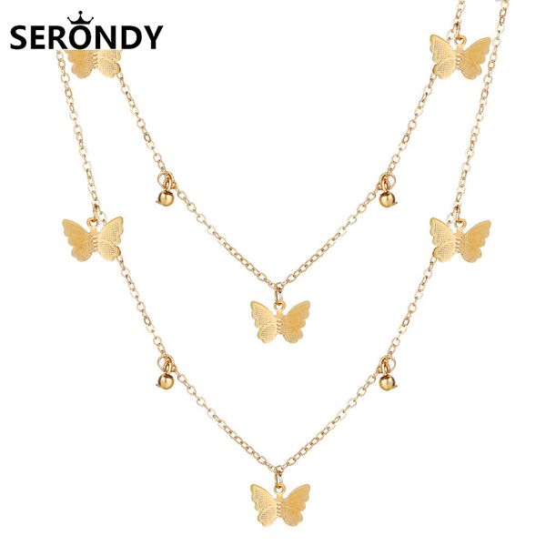 alloy butterfly boho simplicity choker necklace for women gift personality jewelry collares chain on the neck aesthetic xl10323, Golden;silver
alloy butterfly boho simplicity choker necklace for women gift personality jewelry collares chain on the neck aesthetic xl10323, Golden;silver