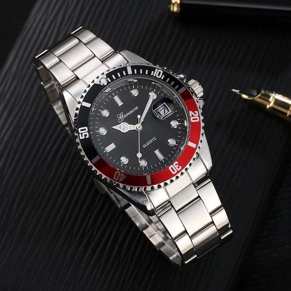 gonewa men fashion business watches stainless steel date sport quartz analog mens clock wrist watch relogio, Slivery;brown
gonewa men fashion business watches stainless steel date sport quartz analog mens clock wrist watch relogio, Slivery;brown