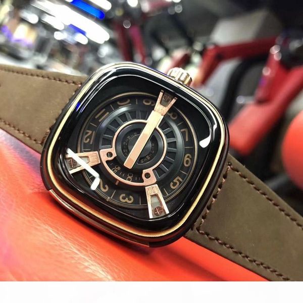 new mens watches grade watches 7friday genuine leather quartz wristwatches mens fashion style reloj birthday gift reloj de lujo, Slivery;brown
new mens watches grade watches 7friday genuine leather quartz wristwatches mens fashion style reloj birthday gift reloj de lujo, Slivery;brown