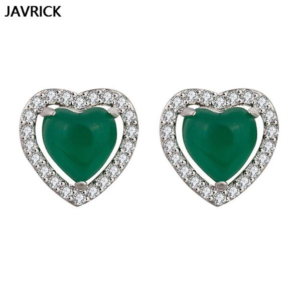 stud pretty heart shape earring created green peridot white cz woman's silver color fashion women jewellery, Golden;silver
stud pretty heart shape earring created green peridot white cz woman's silver color fashion women jewellery, Golden;silver