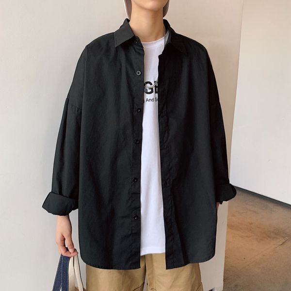2020 new men's casual blouse cotton linen shirt long sleeve tee shirt spring autumn summer casual handsome men l41, White;black
2020 new men's casual blouse cotton linen shirt long sleeve tee shirt spring autumn summer casual handsome men l41, White;black