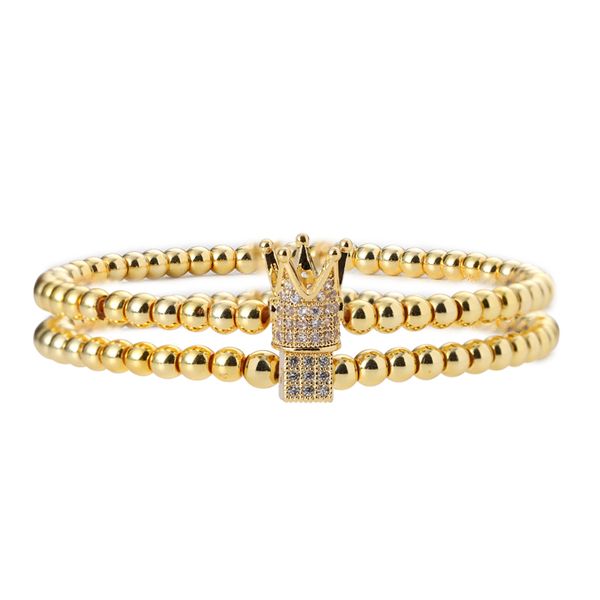 charm bracelets woogge 2021 crown&cube 4mm copper beads bracelet trendy handmade weave couple, Golden;silver
charm bracelets woogge 2021 crown&cube 4mm copper beads bracelet trendy handmade weave couple, Golden;silver