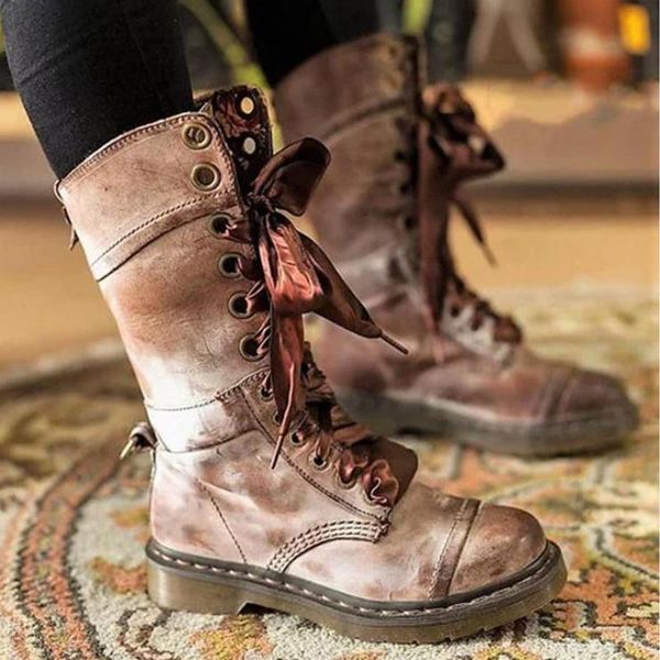 2020 women's retro shoes autumn winter ladies leather shoes non-slip round toe lace up waterproof snow boots mid calf 35-43, Black
2020 women's retro shoes autumn winter ladies leather shoes non-slip round toe lace up waterproof snow boots mid calf 35-43, Black