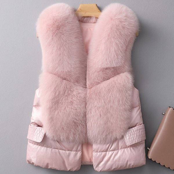 new winter women faux fox fur coat ladies luxury fake fur coat loose overcoat thick warm female plush all-match vests, Black
new winter women faux fox fur coat ladies luxury fake fur coat loose overcoat thick warm female plush all-match vests, Black