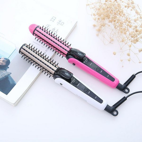 new products triple use multi-functional hair straightener hair curler corn does not damage three-in-one ceramic curlin, Black
new products triple use multi-functional hair straightener hair curler corn does not damage three-in-one ceramic curlin, Black