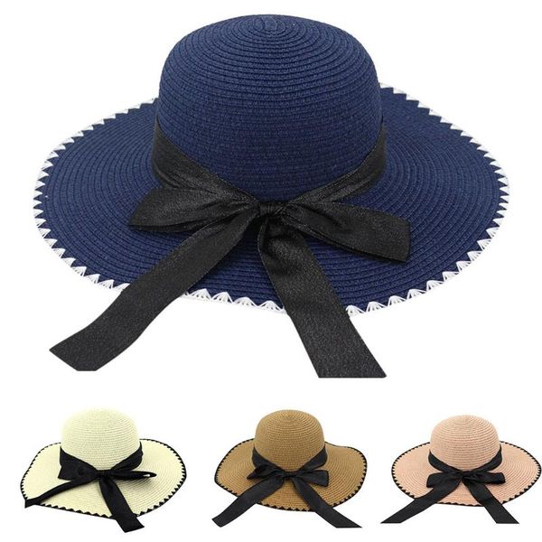 2020 summer women beach hat female casual foldable hat lady classic bowknot straw flat sun women #3, Blue;gray
2020 summer women beach hat female casual foldable hat lady classic bowknot straw flat sun women #3, Blue;gray