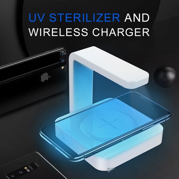 2 in 1 smartphone uv sanitizer wireless fast charging cell phone ultraviolet disinfection lamp cellphone uv sterilizer charger jk2004
2 in 1 smartphone uv sanitizer wireless fast charging cell phone ultraviolet disinfection lamp cellphone uv sterilizer charger jk2004
