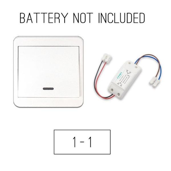 consumer electronics wireless light switch kit no wall power remote control switches for lamps fans appliances 433mhz rf receiver default on
consumer electronics wireless light switch kit no wall power remote control switches for lamps fans appliances 433mhz rf receiver default on