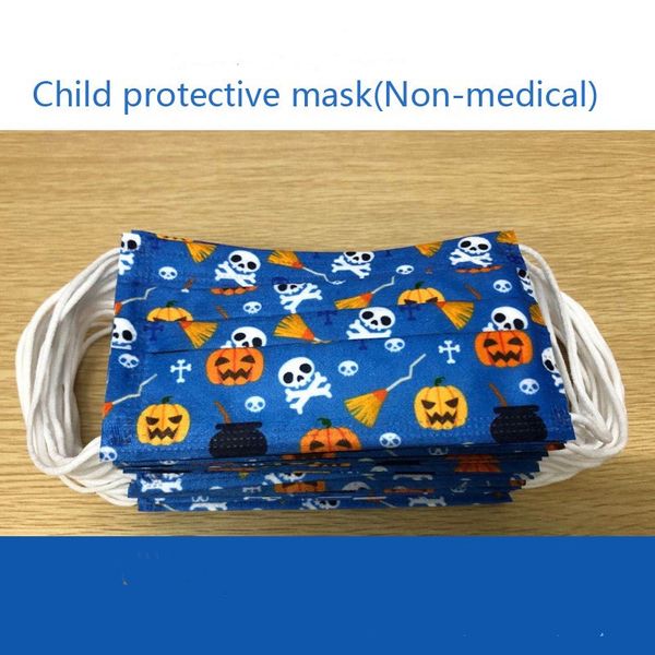 10pcs/pack halloween mask pumpkin ghost cartoon masks party protective mask non-woven disposible face masks for childrens adults kids e9801, Blue
10pcs/pack halloween mask pumpkin ghost cartoon masks party protective mask non-woven disposible face masks for childrens adults kids e9801, Blue