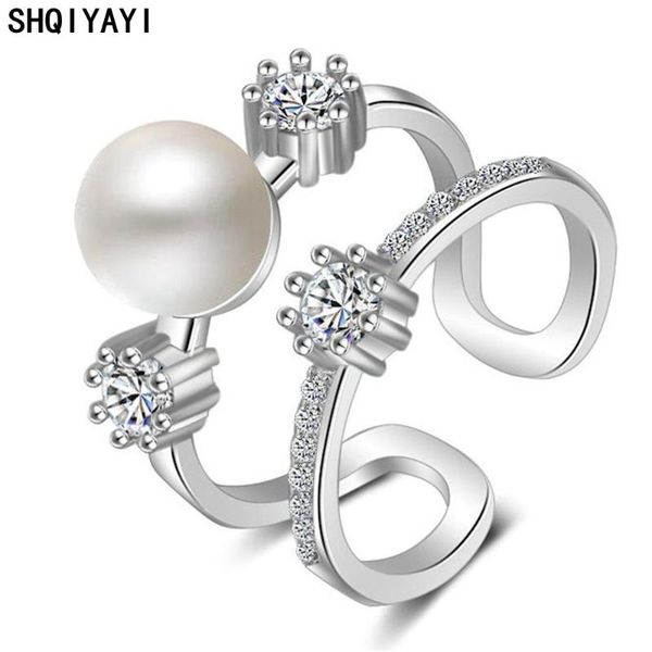 shqiyayi imitation pearl finger rings adjustable size engagement wedding ring for women cubic zirconia accessories 177, Slivery;golden
shqiyayi imitation pearl finger rings adjustable size engagement wedding ring for women cubic zirconia accessories 177, Slivery;golden
