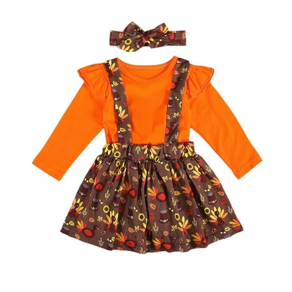 baby girl thanksgiving clothing sets solid long sleeve ruffled + strappy skirt 6m-4y infant toddler festival casual outfits 0927, White
baby girl thanksgiving clothing sets solid long sleeve ruffled + strappy skirt 6m-4y infant toddler festival casual outfits 0927, White