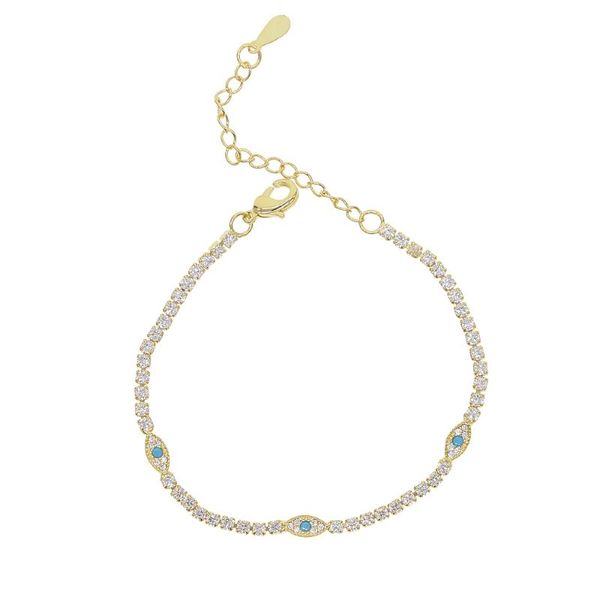 charm bracelets delicate rainbow cz cuff lucky eye bracelet paved tiny sparking shiny stone for women simple jewelry party gift, Golden;silver
charm bracelets delicate rainbow cz cuff lucky eye bracelet paved tiny sparking shiny stone for women simple jewelry party gift, Golden;silver