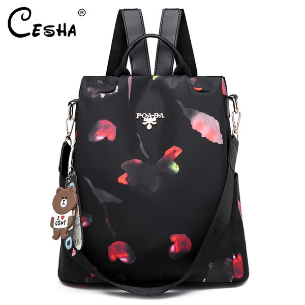 cesha fashion anti theft women's backpack durable oxford school backpack pretty style girls travel sac 
cesha fashion anti theft women's backpack durable oxford school backpack pretty style girls travel sac