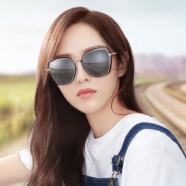 polarized sunglasses women men oversized sun glasses for female metal frames driving brand designer sunglasses-women anti-glare, White;black
polarized sunglasses women men oversized sun glasses for female metal frames driving brand designer sunglasses-women anti-glare, White;black