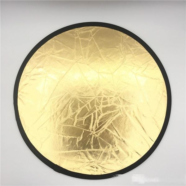 23.6 /60cm handhold multi collapsible portable disc light reflector for pgraphy 2in1 gold and silver
23.6 /60cm handhold multi collapsible portable disc light reflector for pgraphy 2in1 gold and silver