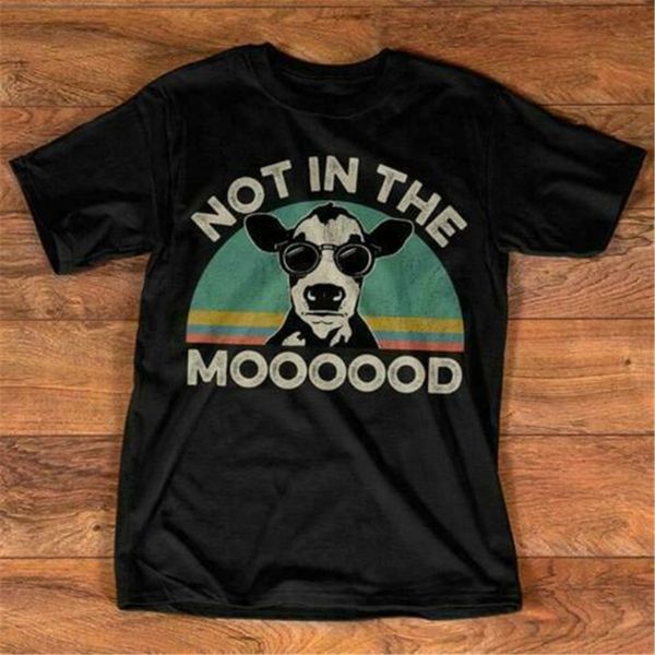 cow not in the mood vintage men t-shirt black cotton s-3xl superior quality tee shirt
cow not in the mood vintage men t-shirt black cotton s-3xl superior quality tee shirt