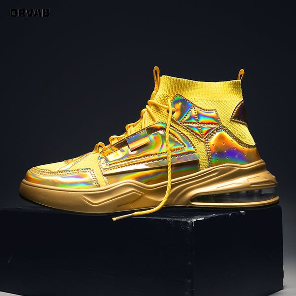 breathable men sneakers youth male shoes high sneakers classic star hip hop gold black mesh socks shoes loafers
breathable men sneakers youth male shoes high sneakers classic star hip hop gold black mesh socks shoes loafers