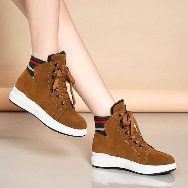 Women Shoes 2020 New High-top Women's Casual Shoes Korean Version Plus Velvet All-match Women's Boots Winter Casual Shoes Women
Women Shoes 2020 New High-top Women's Casual Shoes Korean Version Plus Velvet All-match Women's Boots Winter Casual Shoes Women