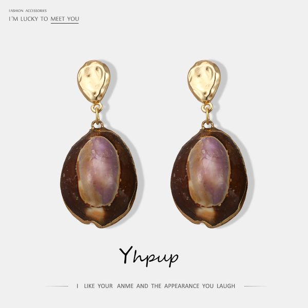 yhpup stylish natural shell dangle earrings personality charm earrings boucle d'oreille femme 2020 for women beach party jewelry, Silver
yhpup stylish natural shell dangle earrings personality charm earrings boucle d'oreille femme 2020 for women beach party jewelry, Silver