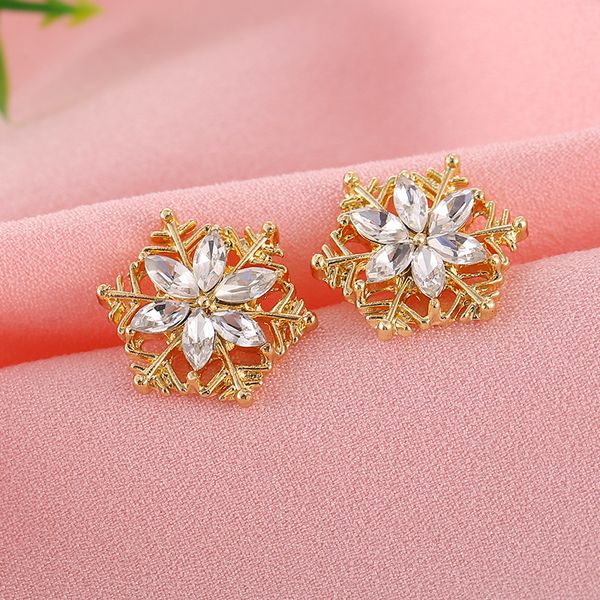 new fashion ladies crystal snow flake earring bijoux splinter stud earrings for women wedding jewelry earrings wholesale, Golden;silver
new fashion ladies crystal snow flake earring bijoux splinter stud earrings for women wedding jewelry earrings wholesale, Golden;silver