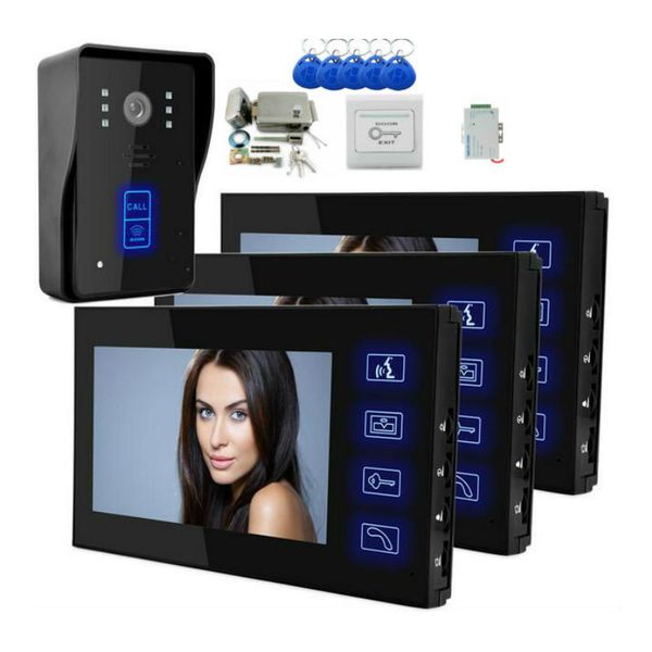 video door phones yobang security 7" apartment doorphone intercom ir rfid camera electric lock home access doorbell kits
video door phones yobang security 7" apartment doorphone intercom ir rfid camera electric lock home access doorbell kits