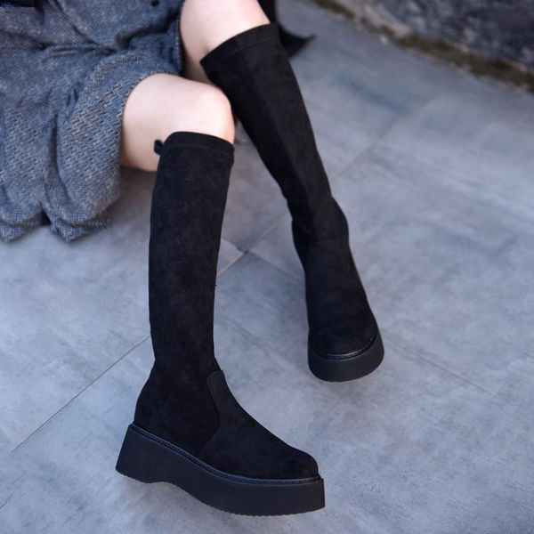 artmu original thick bottom high boots handmade women's boots elastic platform thin 2020 new black rqd99122p
artmu original thick bottom high boots handmade women's boots elastic platform thin 2020 new black rqd99122p