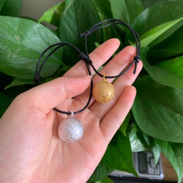 whoesale babybell singing bola fully enclosed seal ball chimming charm mom and baby wax rope adjustable bracelets, Black
whoesale babybell singing bola fully enclosed seal ball chimming charm mom and baby wax rope adjustable bracelets, Black