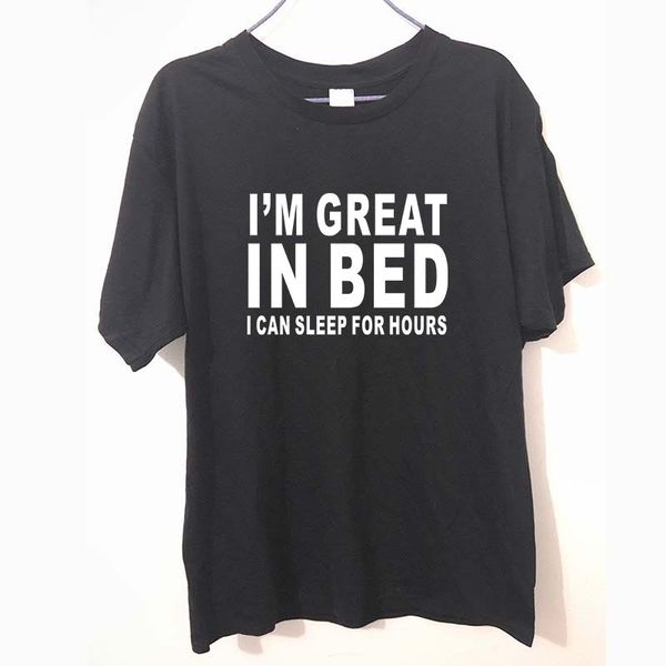 новый i'm in bed great printed смешная шутка geek слоган футболка белая tee camisetas футболка хлопок мужские
новый i'm in bed great printed смешная шутка geek слоган футболка белая tee camisetas футболка хлопок мужские