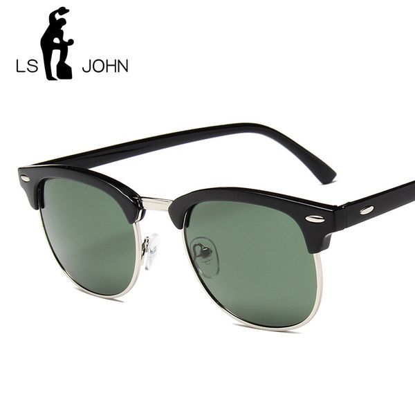 ls john 2020 half frame classic sunglasses women/men brand designer uv400 eyewear gafas retro square sun glasses, White;black
ls john 2020 half frame classic sunglasses women/men brand designer uv400 eyewear gafas retro square sun glasses, White;black