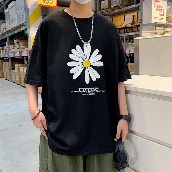 men summer dirty flower harajuku t-shirts 2020 man casual japanese streetwear white tshirts male korean cotton clothing large size, White;black
men summer dirty flower harajuku t-shirts 2020 man casual japanese streetwear white tshirts male korean cotton clothing large size, White;black
