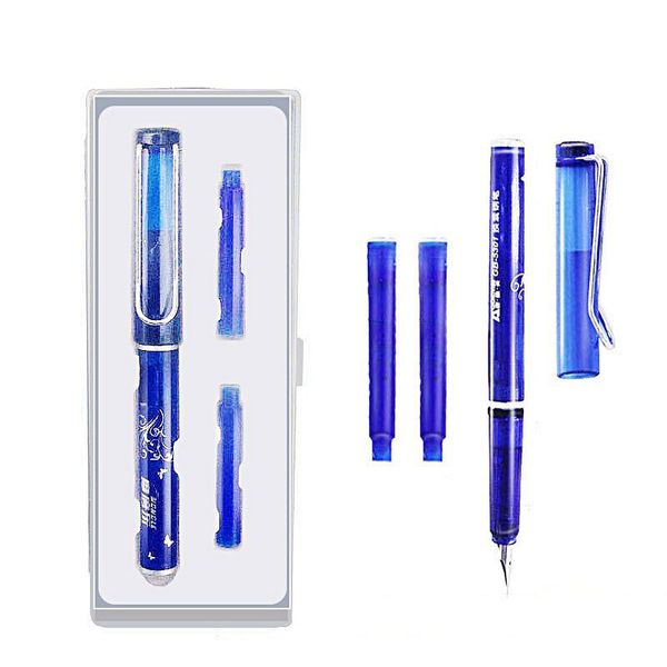 fountain pens 2+1pcs/set erasable blue ink sac black / pink white 3 styles school office writing tool kawaii student gift
fountain pens 2+1pcs/set erasable blue ink sac black / pink white 3 styles school office writing tool kawaii student gift