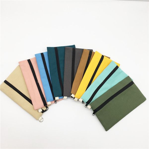 party favor 100pcs coloful blank canvas zipper pencil cases pen pouches cotton cosmetic bags makeup mobile phone clutch bag organizer
party favor 100pcs coloful blank canvas zipper pencil cases pen pouches cotton cosmetic bags makeup mobile phone clutch bag organizer