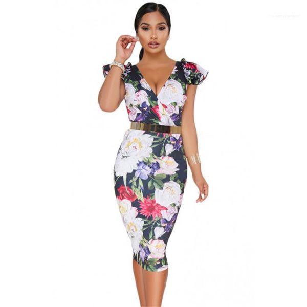 short sleeved female dress v-neck floral bag hip dress 2020 fashion designer women dresses printed, Black;gray
short sleeved female dress v-neck floral bag hip dress 2020 fashion designer women dresses printed, Black;gray