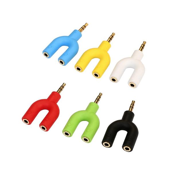 fashion 3.5mm stereo earphone headphone 3.5mm audio splitter u jack male to 2 female m/f for mp3 or media player car
fashion 3.5mm stereo earphone headphone 3.5mm audio splitter u jack male to 2 female m/f for mp3 or media player car