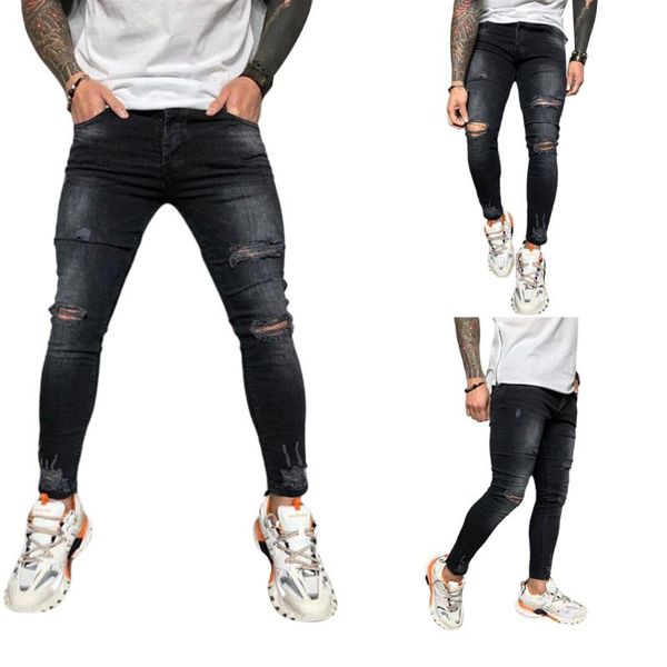men's jeans 2021 autumn men\u2021 s fashionable ripped high waist trousers close-fitting pants for men black s//l/xl, Blue
men's jeans 2021 autumn men\u2021 s fashionable ripped high waist trousers close-fitting pants for men black s//l/xl, Blue