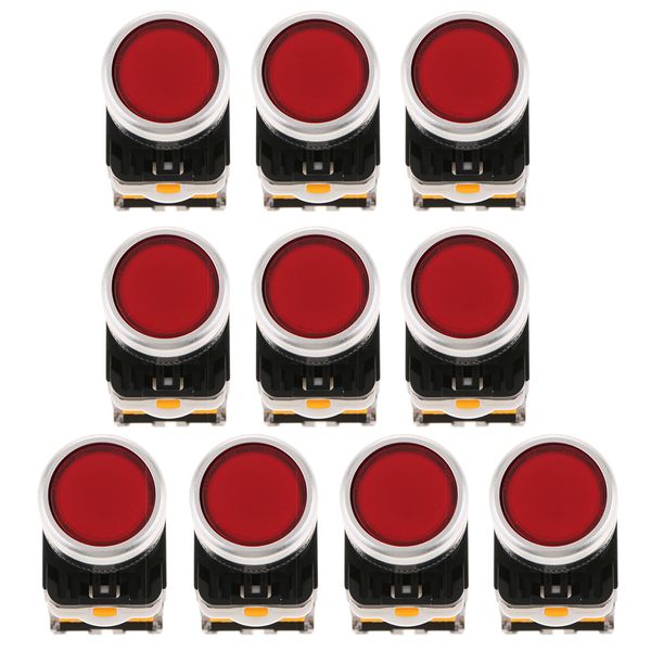 10 pcs momentary push button switch auto reset mini push button 1no1nc with red led
10 pcs momentary push button switch auto reset mini push button 1no1nc with red led