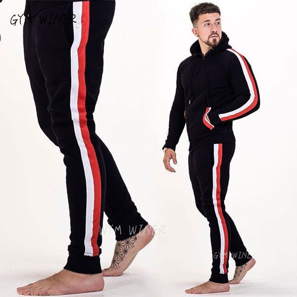 men's designer new fitness ribbon stitching sweatshirt autumn and winter jogging zipper cardigan women's hooded pullover + pants 2, Gray
men's designer new fitness ribbon stitching sweatshirt autumn and winter jogging zipper cardigan women's hooded pullover + pants 2, Gray