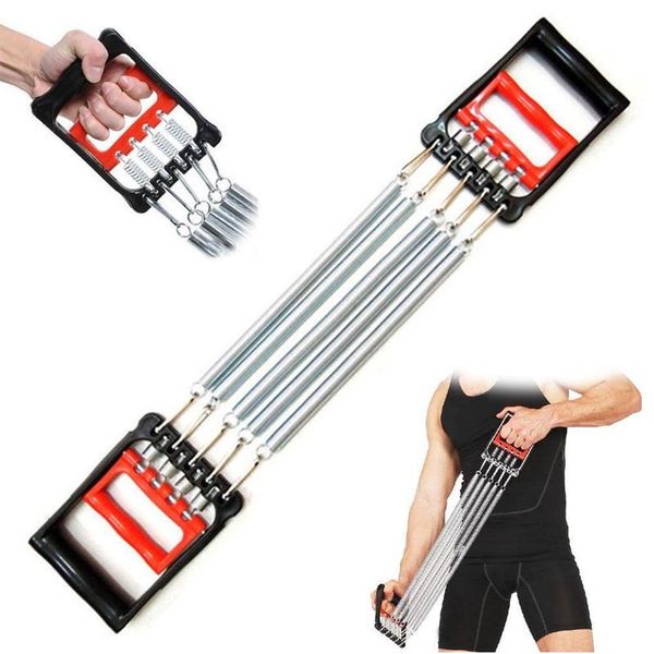 portable supply chest expander sport puller exercise fitness strength exercise resistance elastic 5 spring resistance bands
portable supply chest expander sport puller exercise fitness strength exercise resistance elastic 5 spring resistance bands