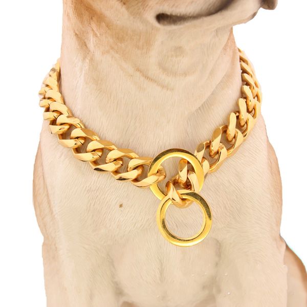 4 colors 15mm 12~34 inch silver tone double curb cuban pet link stainless steel dog chain collar wholesale pet necklaces
4 colors 15mm 12~34 inch silver tone double curb cuban pet link stainless steel dog chain collar wholesale pet necklaces