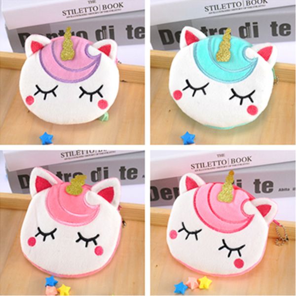 round unicorn wallet kids plush cartoon purse cpin bags designers creative zipper cute change purse student children coin case gifts e9803, White
round unicorn wallet kids plush cartoon purse cpin bags designers creative zipper cute change purse student children coin case gifts e9803, White