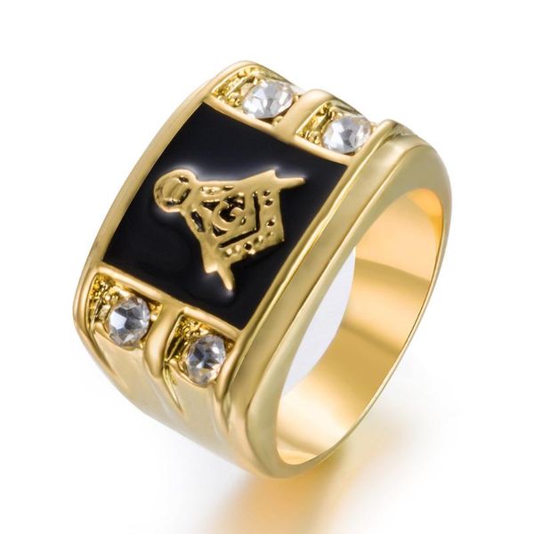 men's rings jewelry asonry masonic ring alloy cubic zirconia band, Golden;silver
men's rings jewelry asonry masonic ring alloy cubic zirconia band, Golden;silver