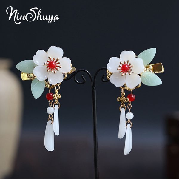 niushuya retro chinese hanfu hairpins waterdrop tassel hairclip flowers headpiece kids girls hair jewelry accessories, Golden;silver
niushuya retro chinese hanfu hairpins waterdrop tassel hairclip flowers headpiece kids girls hair jewelry accessories, Golden;silver