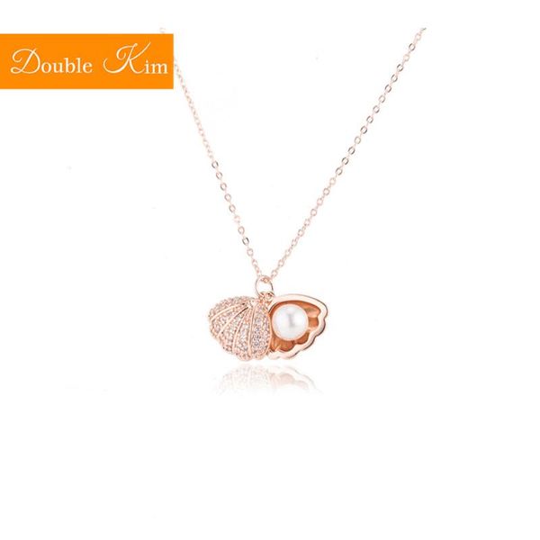 pendant necklaces peael shell necklace gold rose color titanium stainless steel material chain fashion trendy women jewelry, Silver
pendant necklaces peael shell necklace gold rose color titanium stainless steel material chain fashion trendy women jewelry, Silver